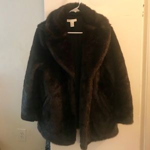 Faux Fur Coat